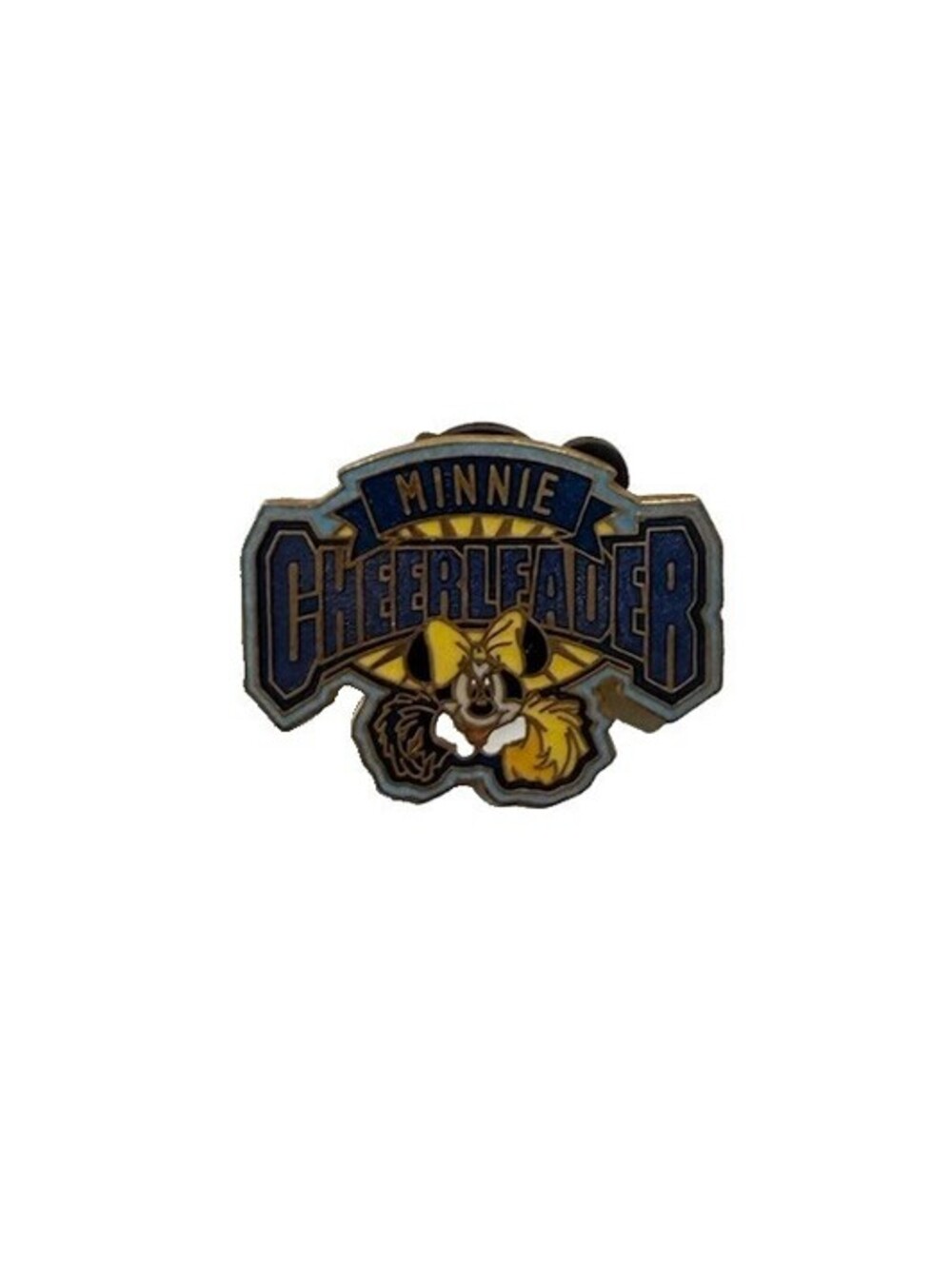 Vintage Disney Pin, 2001, Minnie Mouse Cheerleader, WDW Trading Pin
